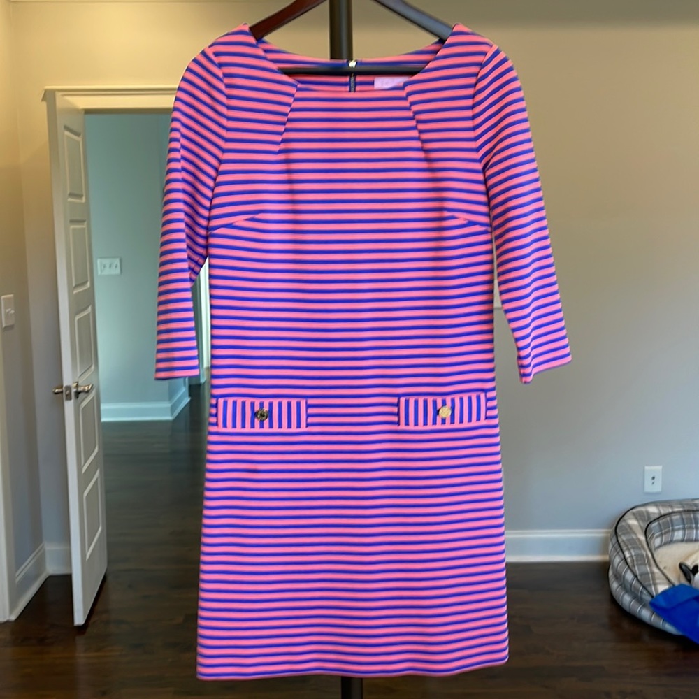 Lilly Pulitzer striped shift dress